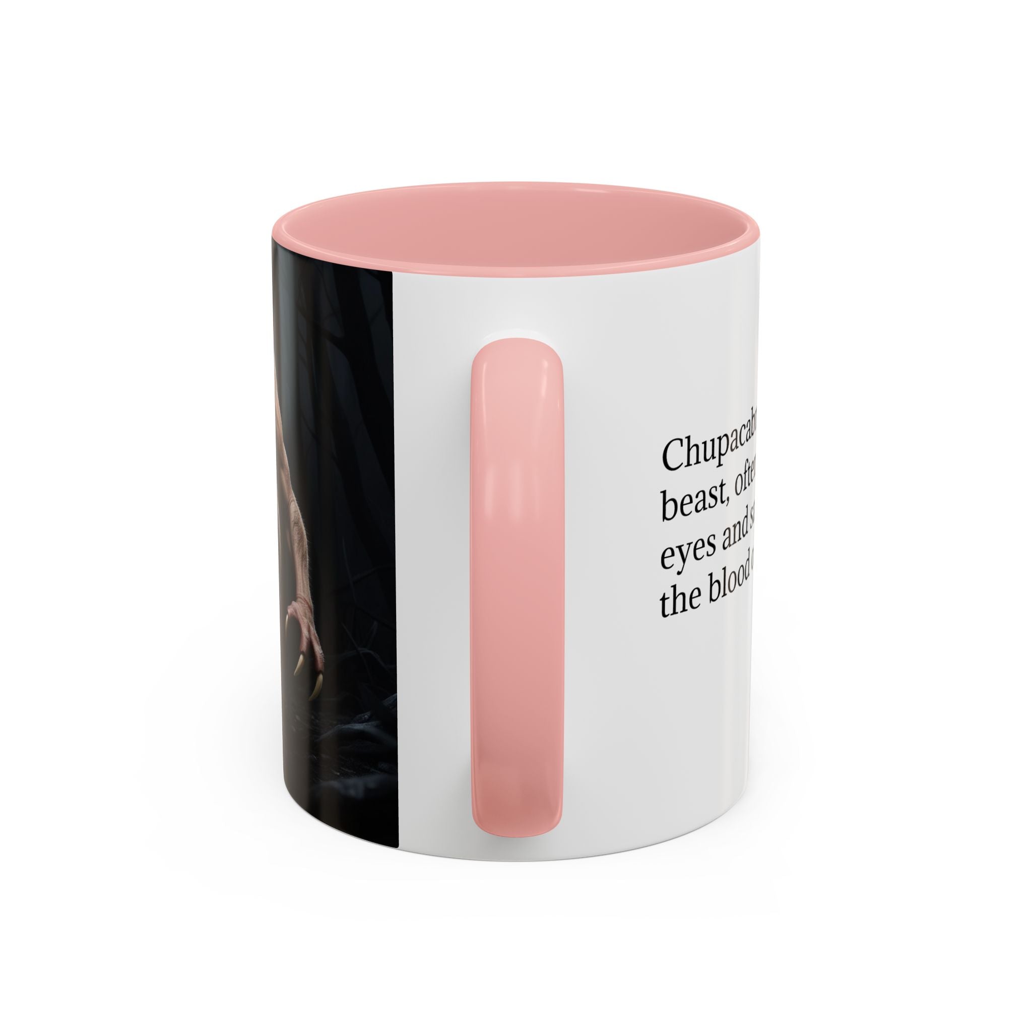 Chupacabra Mug: Cryptid Coffee Cup, Supernatural Beast, Mexican Folklore Gift