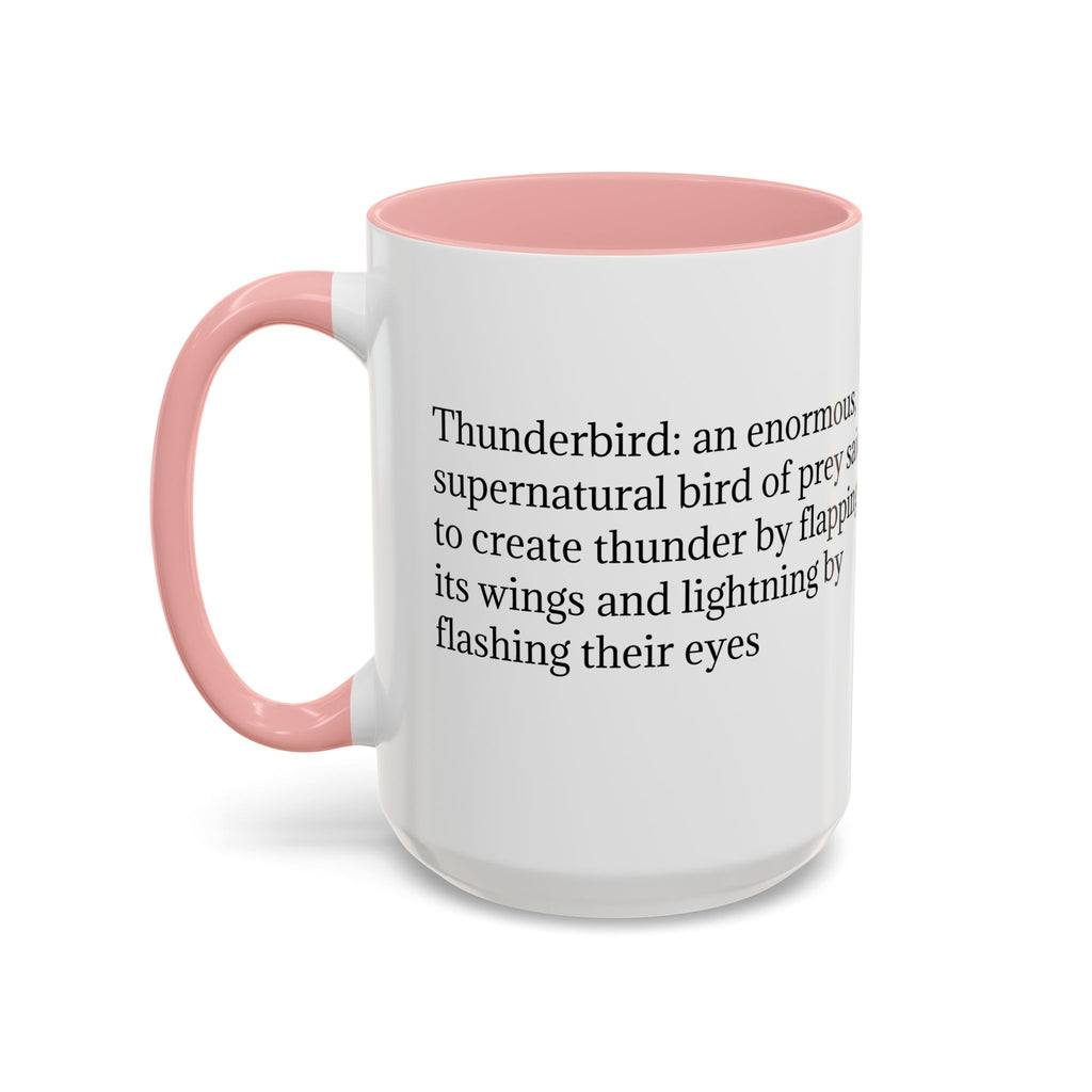 Thunderbird Coffee Mug: Native American Spirit Animal, Southwest Folklore