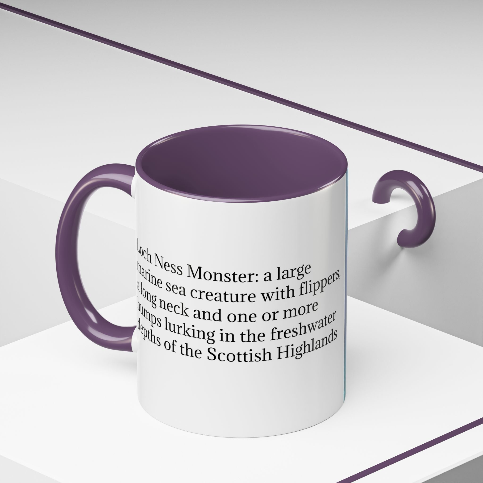Loch Ness Monster: Nessie Coffee Mug, Mythical Sea Creature, Plesiosaurus Gift