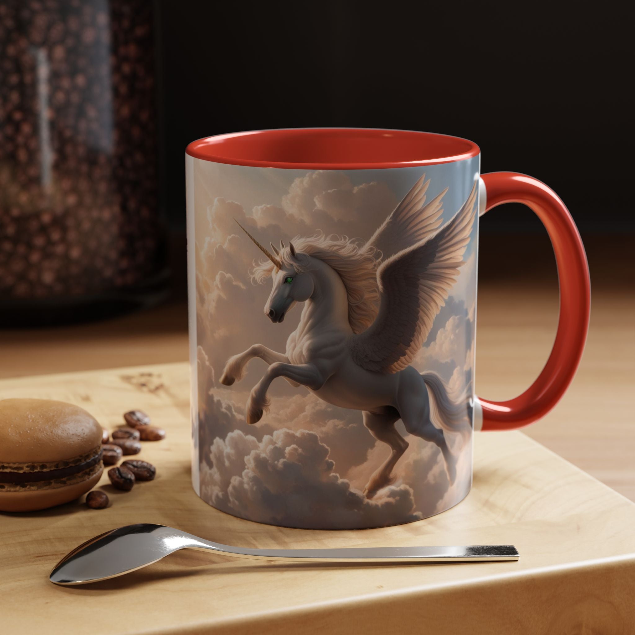 Unicorn Coffee Cup: Enchanted Alicorn Mug, Legendary Creature, Fairytale Gift