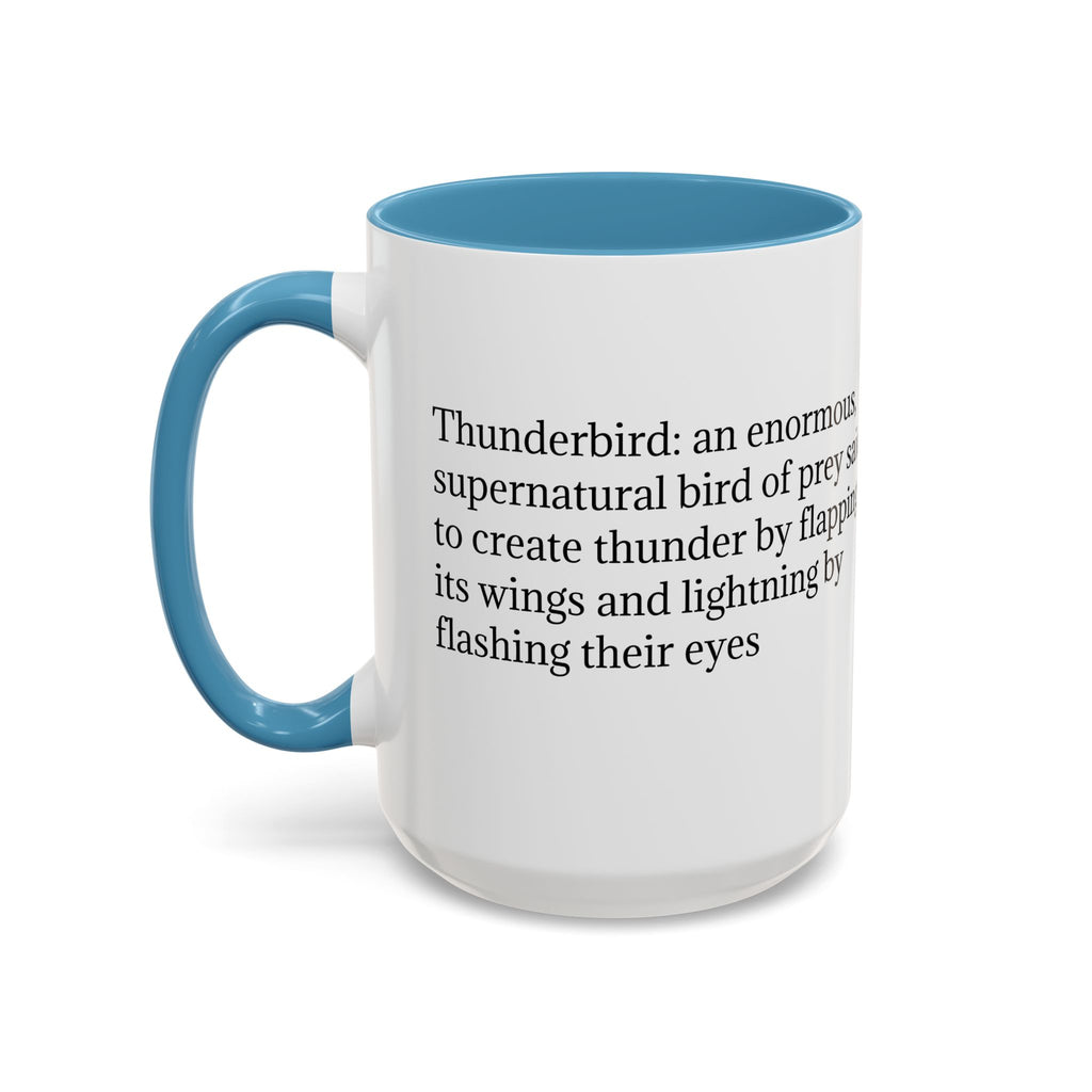 Thunderbird Coffee Mug: Native American Spirit Animal, Southwest Folklore