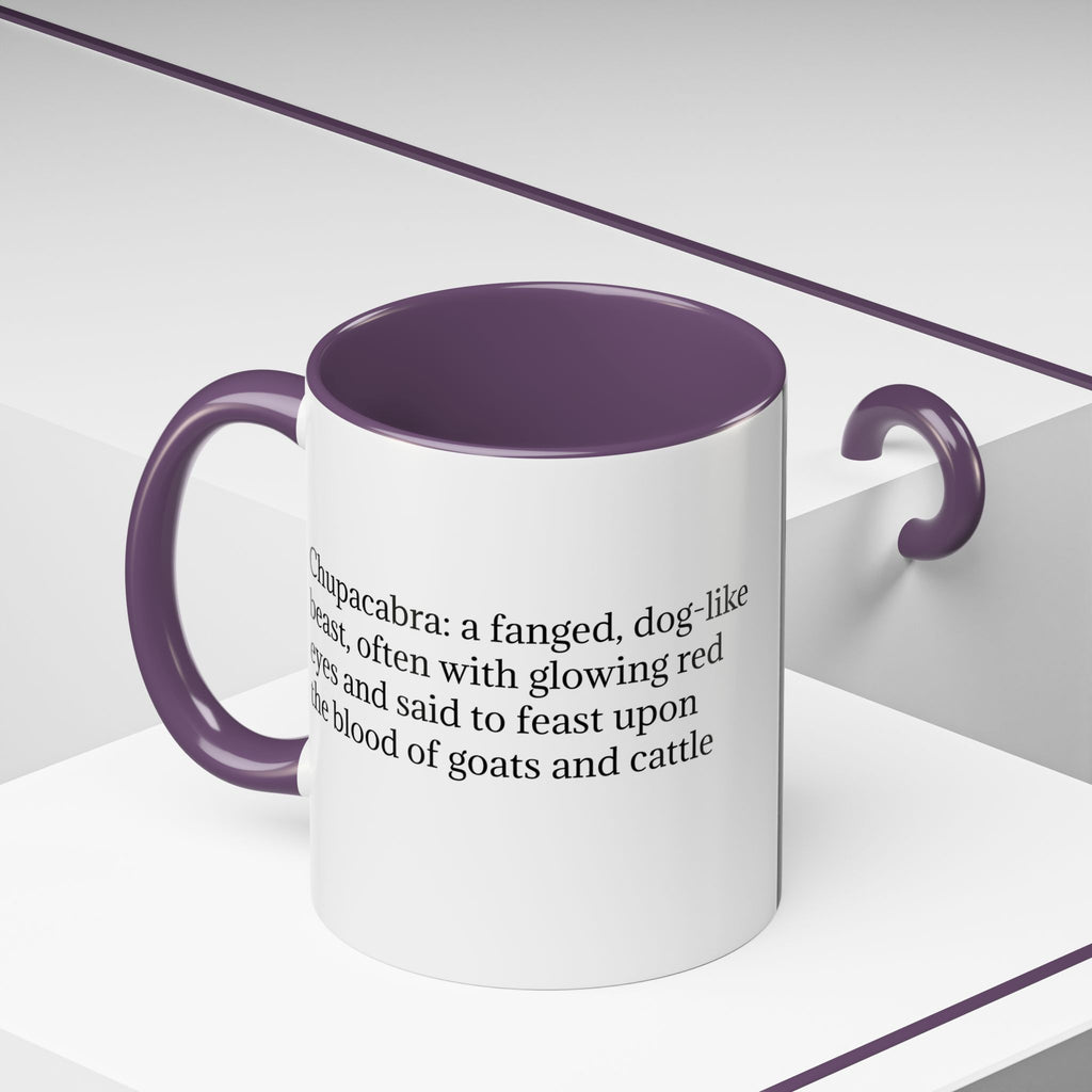 Chupacabra Mug: Cryptid Coffee Cup, Supernatural Beast, Mexican Folklore Gift