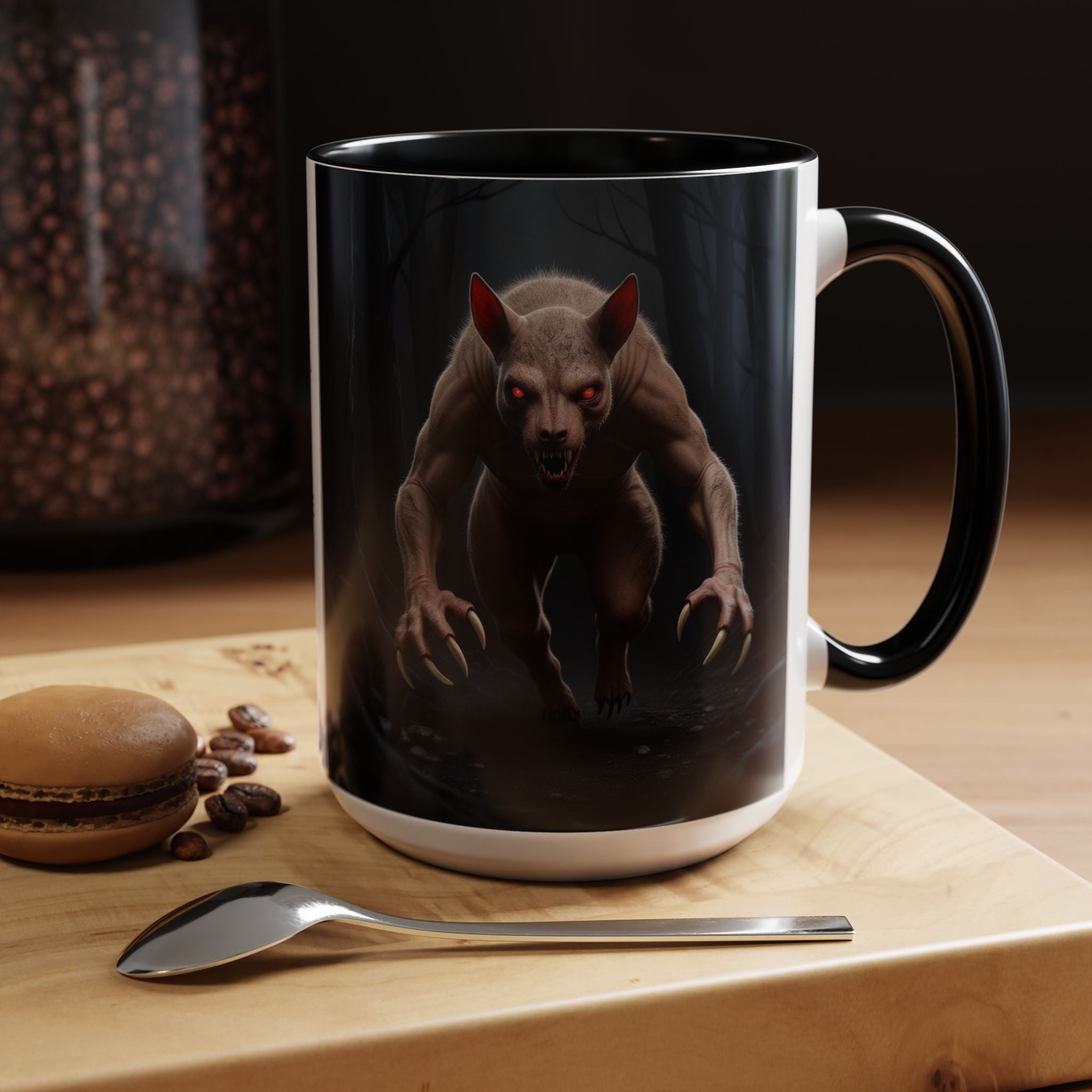 Chupacabra Mug: Cryptid Coffee Cup, Supernatural Beast, Mexican Folklore Gift