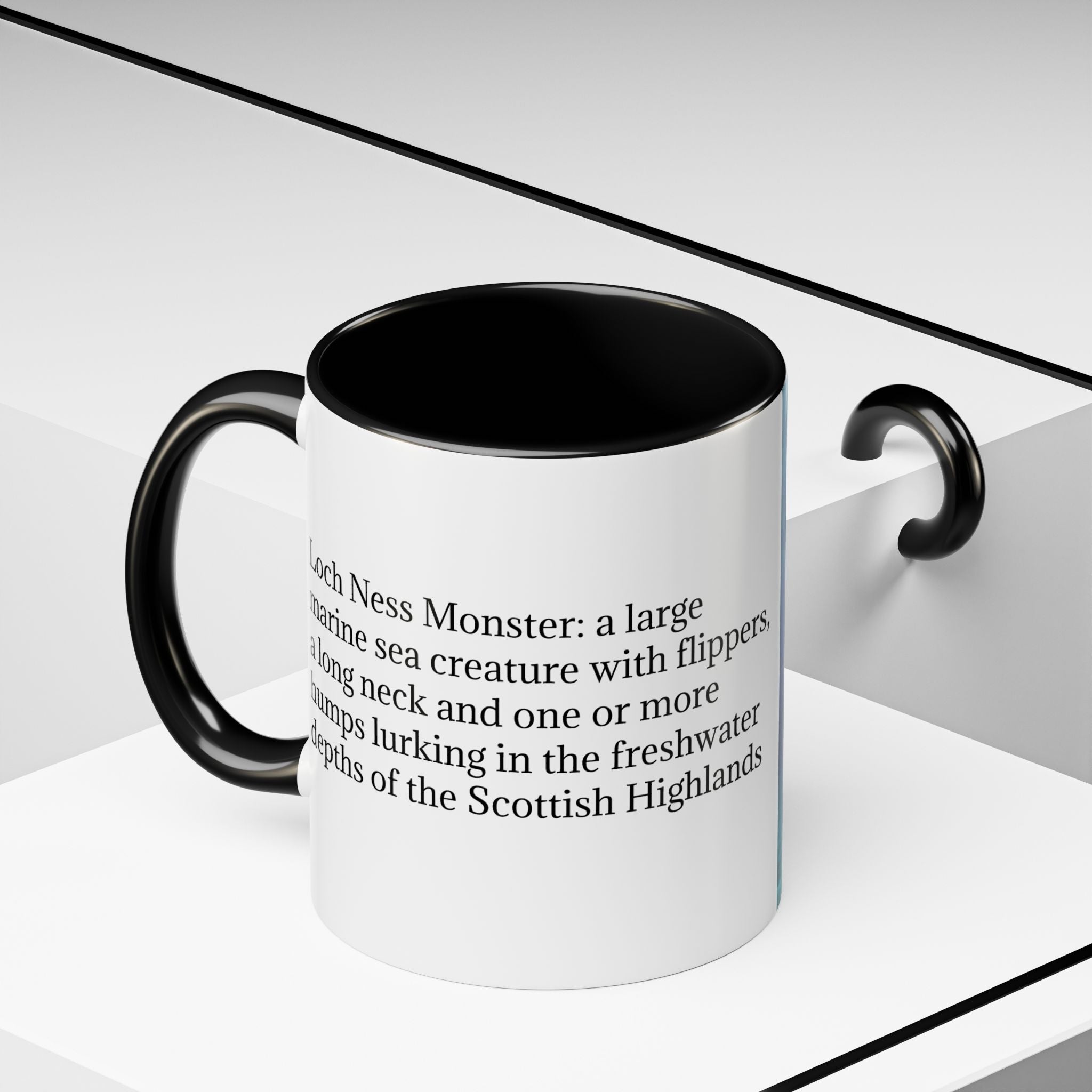 Loch Ness Monster: Nessie Coffee Mug, Mythical Sea Creature, Plesiosaurus Gift