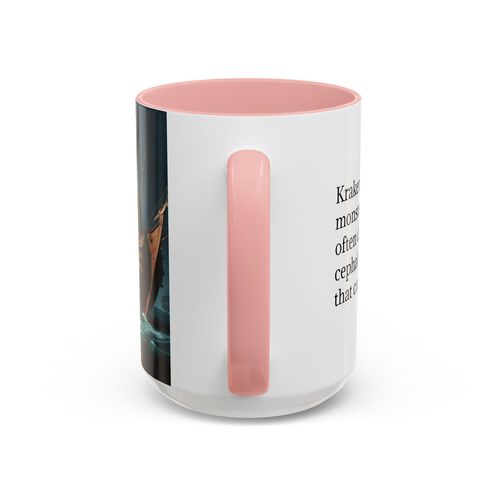 Kraken Coffee Mug: Giant Squid Coffee Cup, Legendary Monster, Nautical Gift