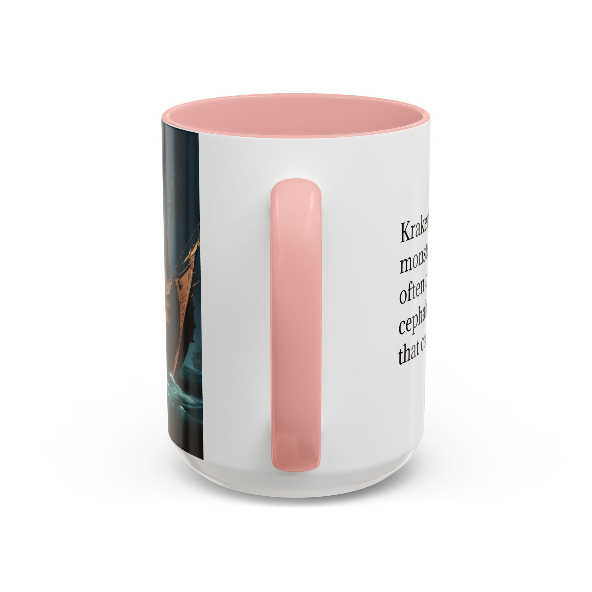 Kraken Coffee Mug: Giant Squid Coffee Cup, Legendary Monster, Nautical Gift
