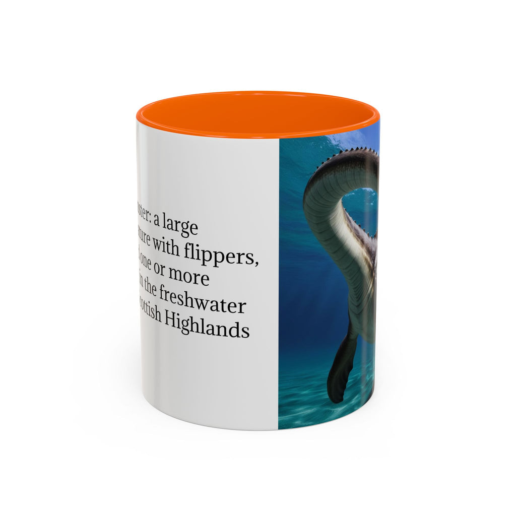 Loch Ness Monster: Nessie Coffee Mug, Mythical Sea Creature, Plesiosaurus Gift