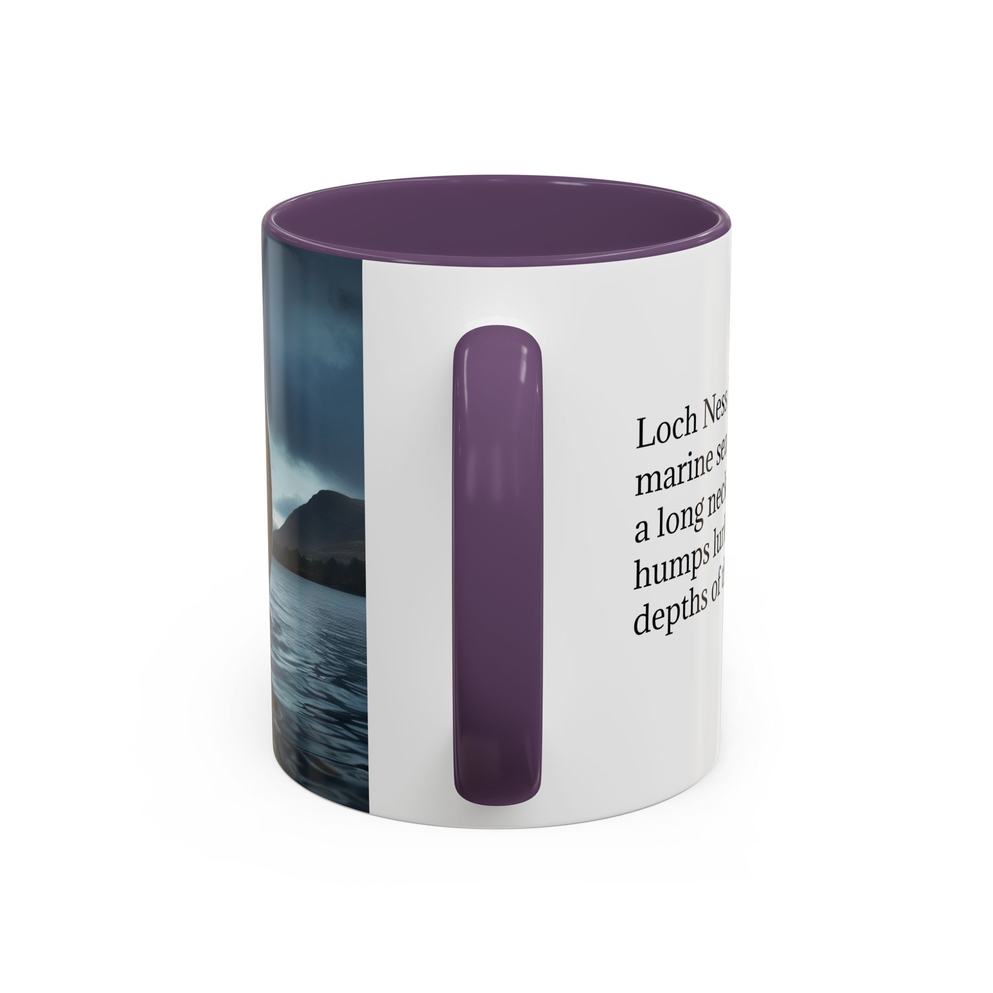 Loch Ness Monster: Nessie Coffee Cup, Legendary Sea Creature, Plesiosaurus Gift