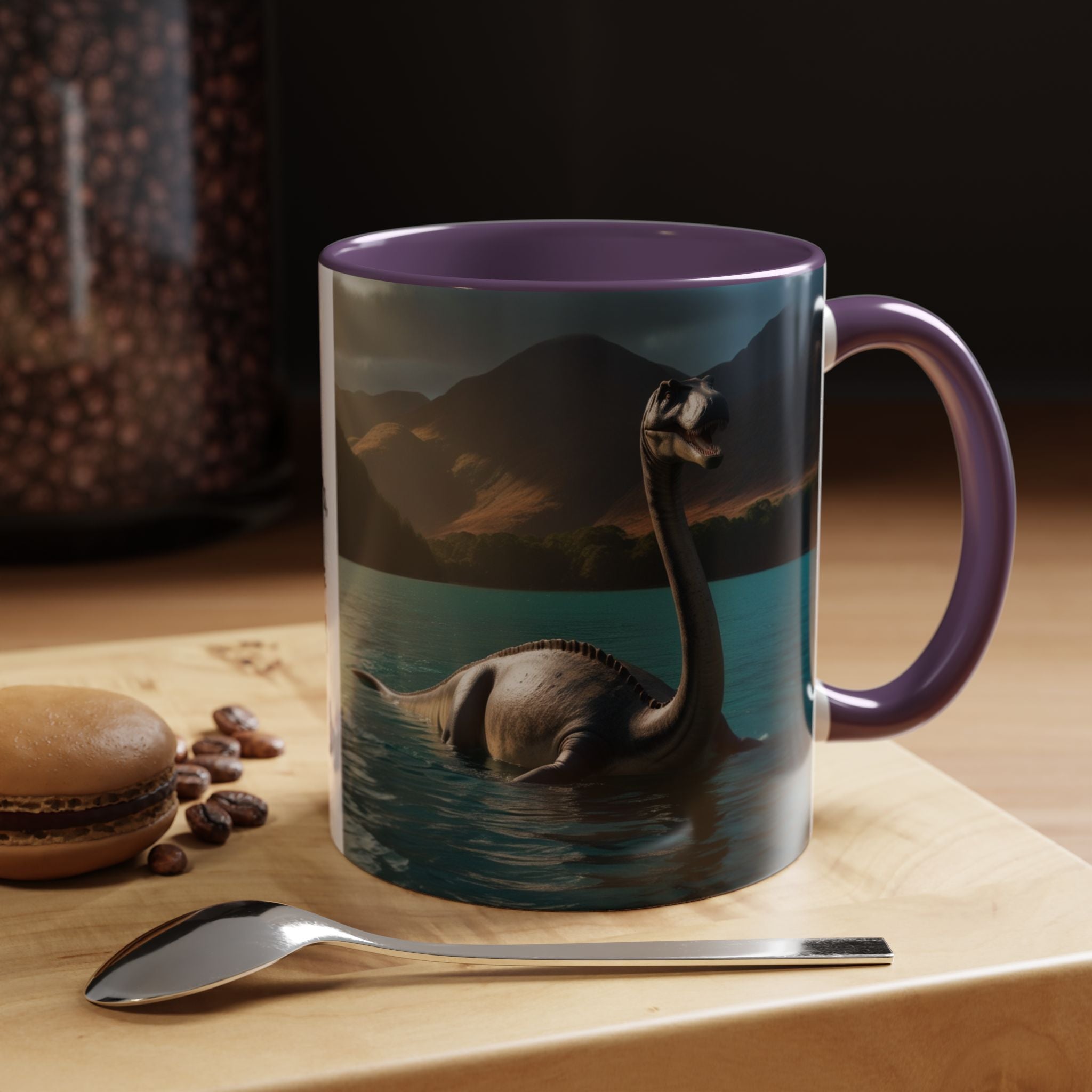 Loch Ness Monster Coffee Mug: Nessie Cryptid Gift, Scottish Sea Creature