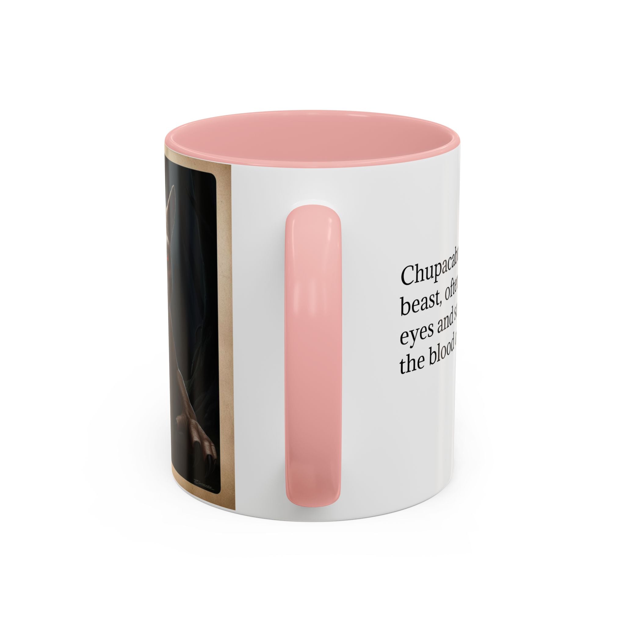 Chupacabra Mug: Supernatural Coffee Cup, Cryptid Beast, Mexican Folklore Gift
