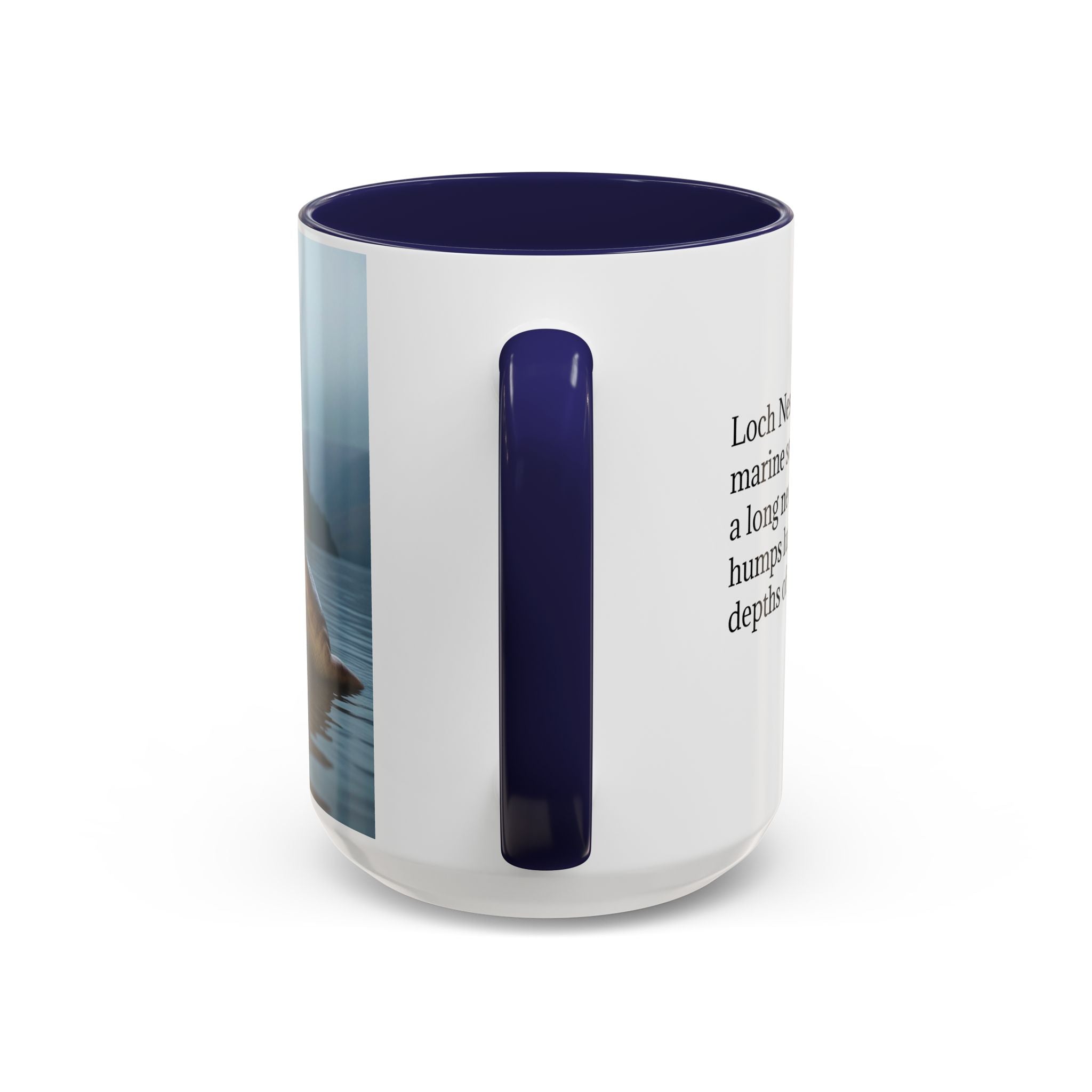 Loch Ness Monster Coffee Cup: Nessie Cryptid Gift, Scottish Sea Creature