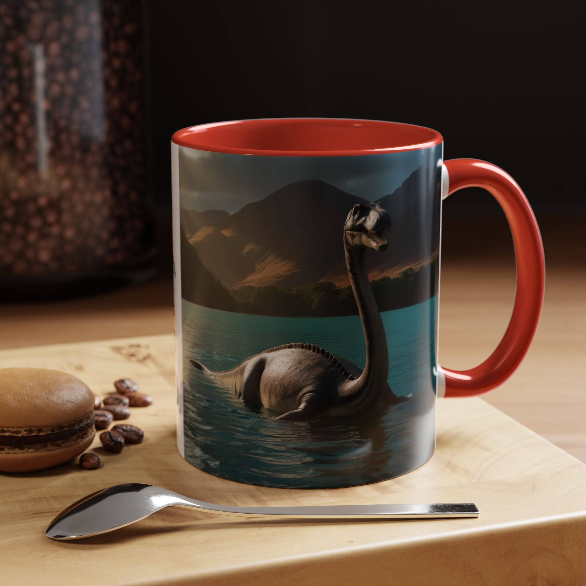 Loch Ness Monster Coffee Mug: Nessie Cryptid Gift, Scottish Sea Creature