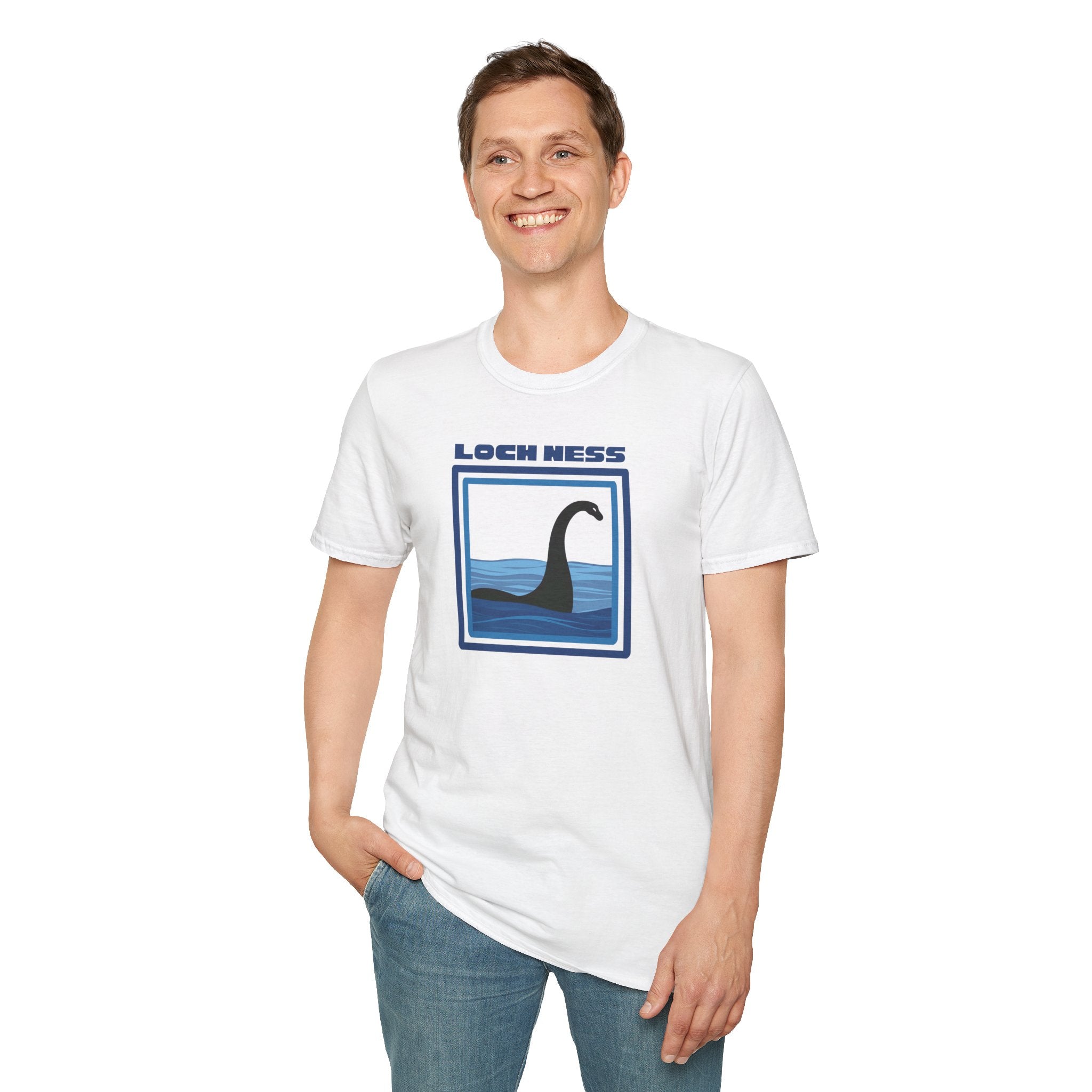 Loch Ness Monster Shirt: Nessie Tshirt, Legendary Creature, Plesiosaurus Graphic Tee