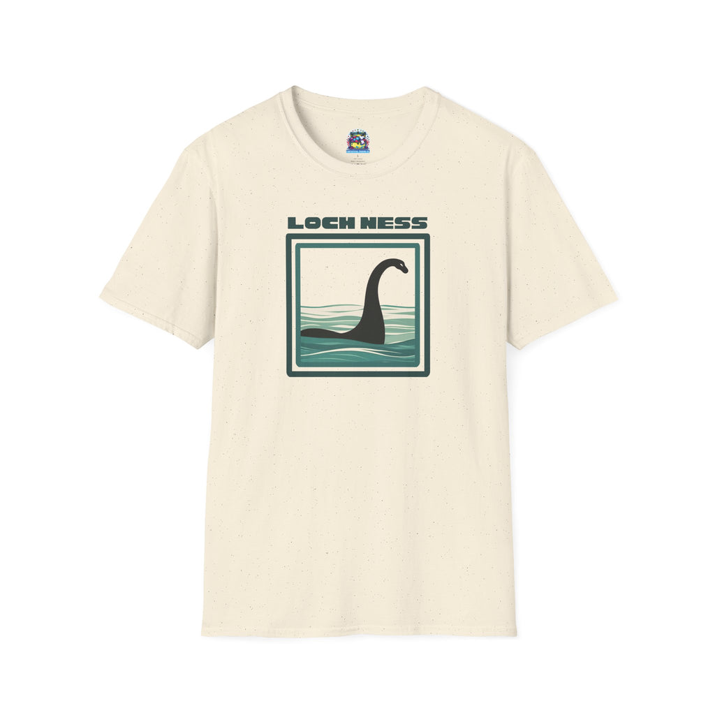 Lochness Monster Shirt: Nessie T-Shirt, Plesiosaurus Graphic Tee, Loch Ness Retro Clothing