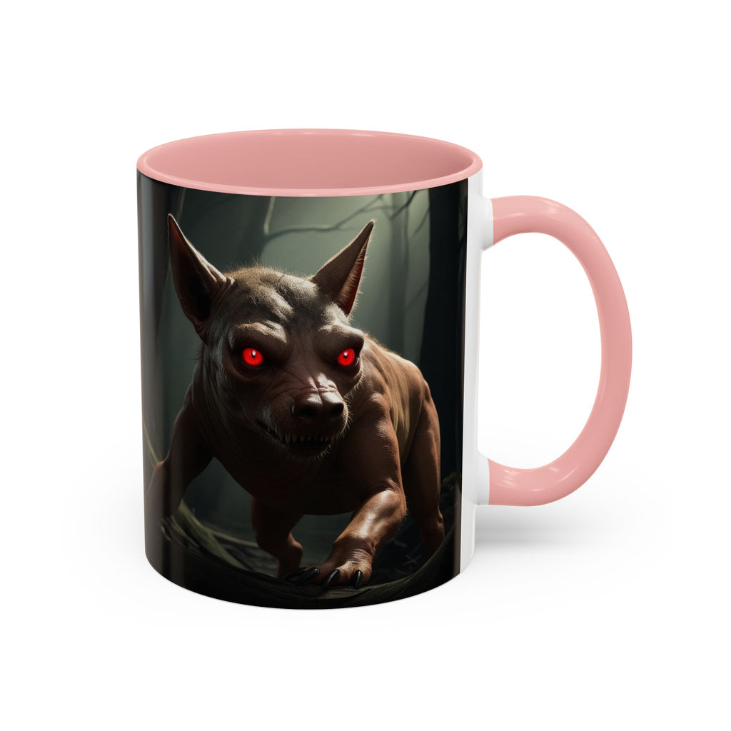 Chupacabra Coffee Cup Supernatural Beast, Mexican Folklore Gift, Mythical Canine Cryptid