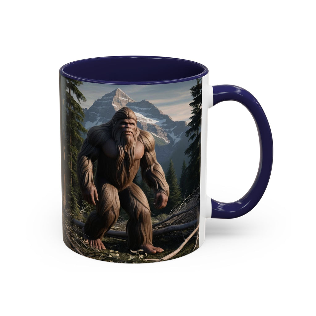Bigfoot Mug: Sasquatch Coffee Cup, Mythical Creature, Camping Mugs for Men, Cryptozoology