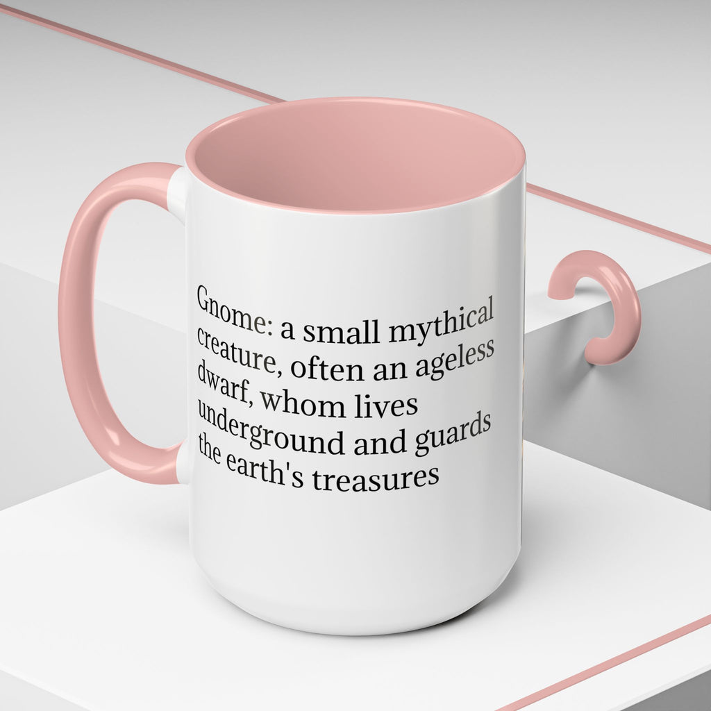 Gnome Coffee Mug: Nordic Folklore Gift, Scandinavian Nisse, Enchanted Mushroom Garden
