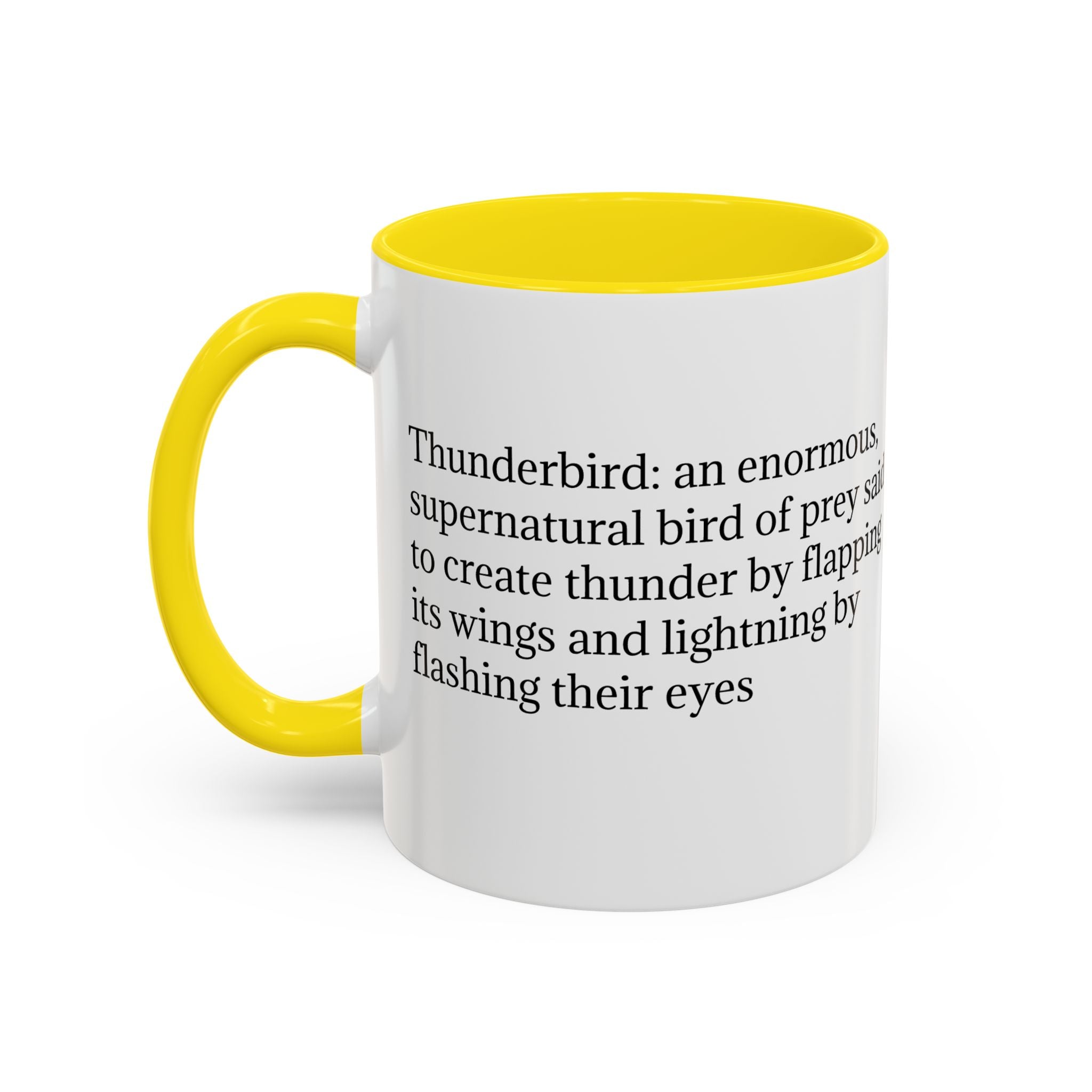 Thunderbird Coffee Mug: Native American Spirit Animal, Southwest Folklore