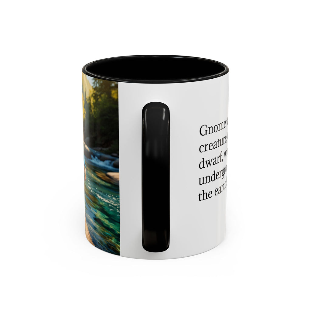 Gnome Mug: Nordic Folklore Gift, Scandinavian Nisse, Enchanted Creature Coffee Cup