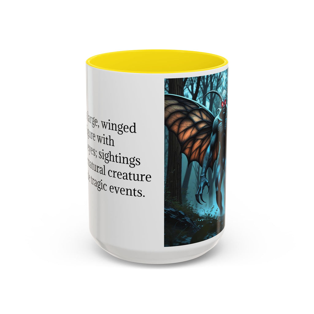 Mothman Mug: Supernatural Coffee Cup, Mythical Creature, Urban Legend (Forrest)