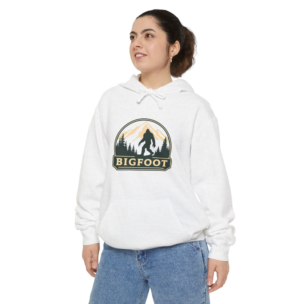 Sasquatch Hoodie - Comfort Colors® | Bigfoot Sweatshirt, Hiking Gift for Nature Lovers, Cozy Unisex Pullover