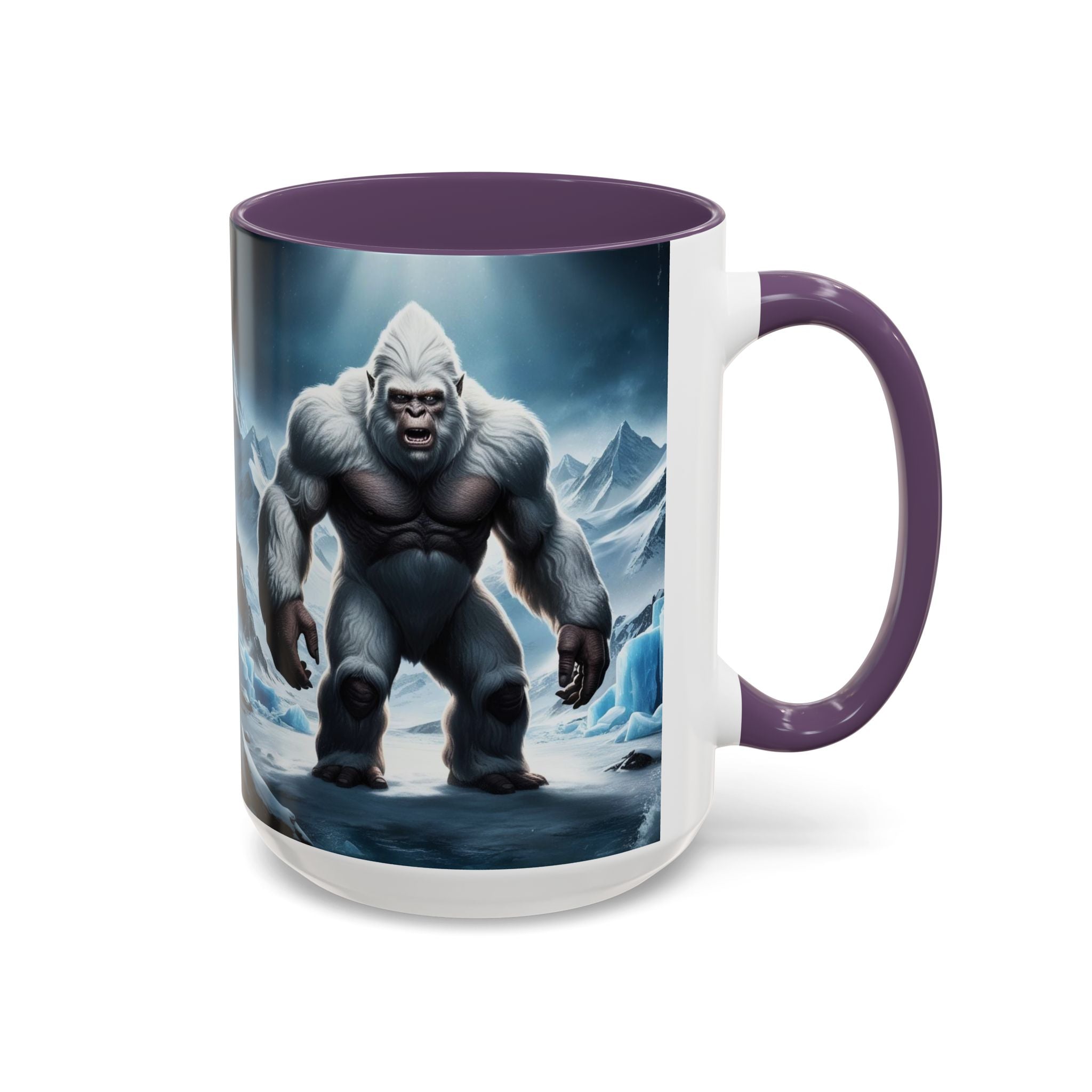 Yeti Coffee Mug: Abominable Snowman, Sasquatch Camping Gift, Himalayan Mountain Cryptid