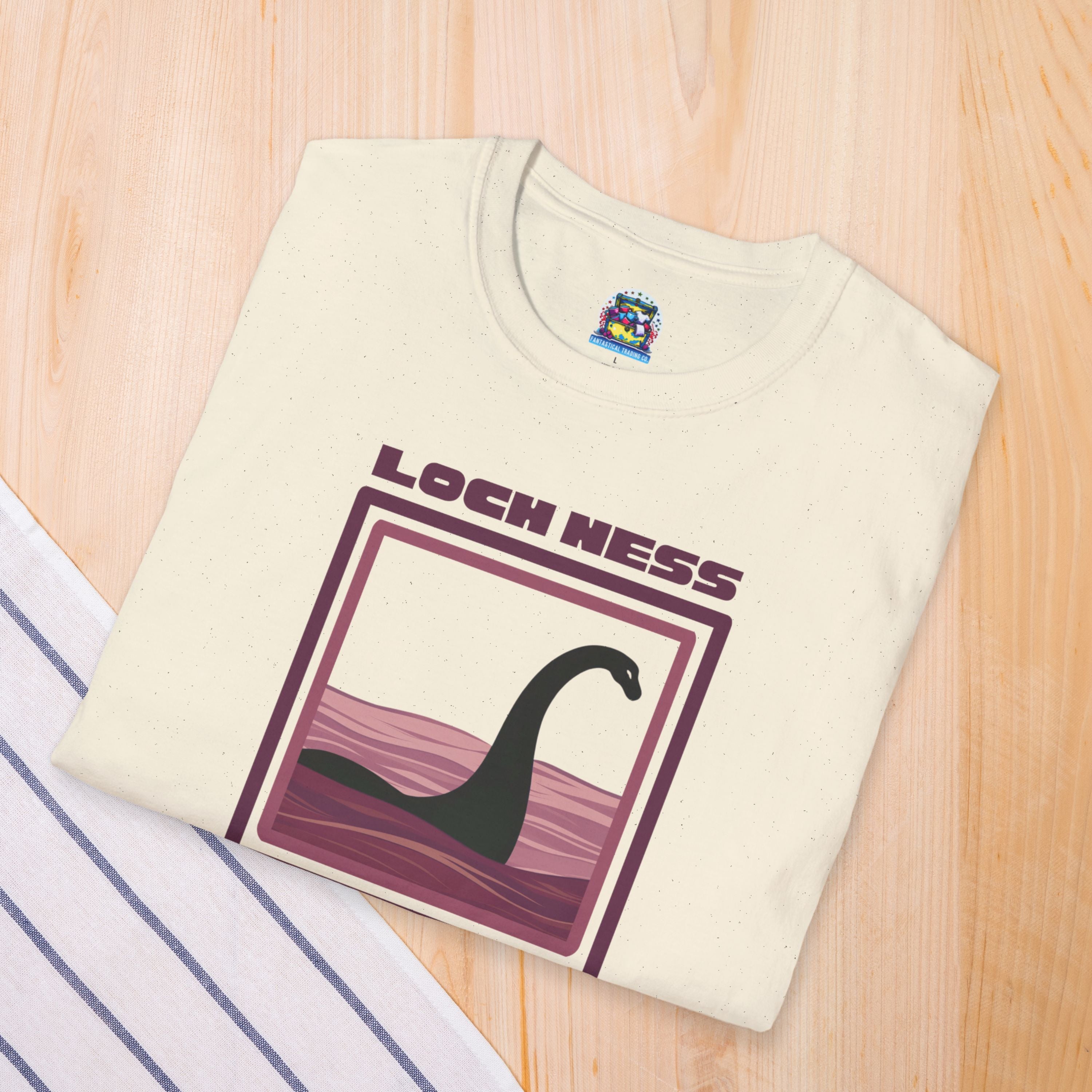 Loch Ness Monster Shirt: Legendary Creature, Nessie Tshirt, Plesiosaurus Graphic Tee