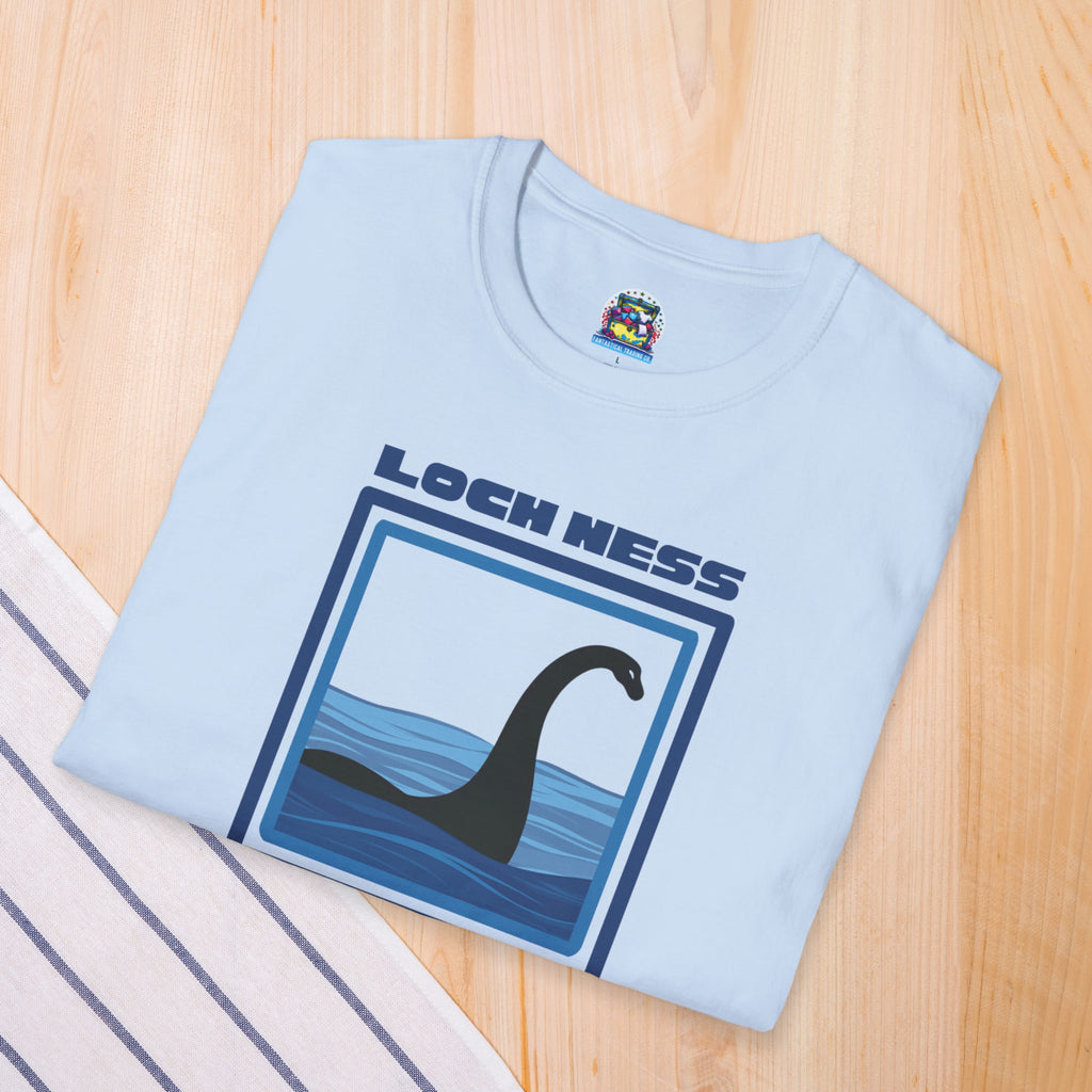 Loch Ness Monster Shirt: Nessie Tshirt, Legendary Creature, Plesiosaurus Graphic Tee