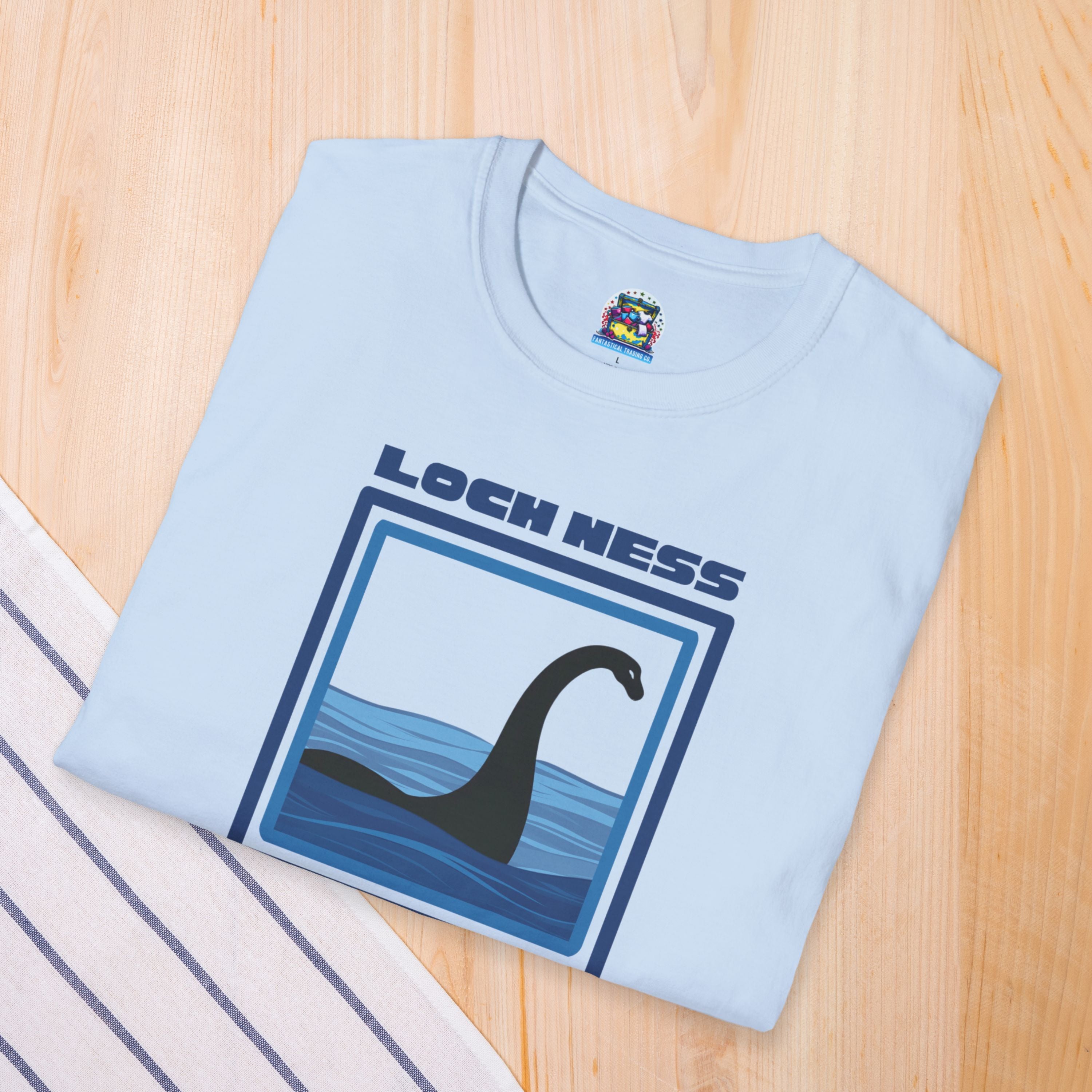 Loch Ness Monster Shirt: Nessie Tshirt, Legendary Creature, Plesiosaurus Graphic Tee
