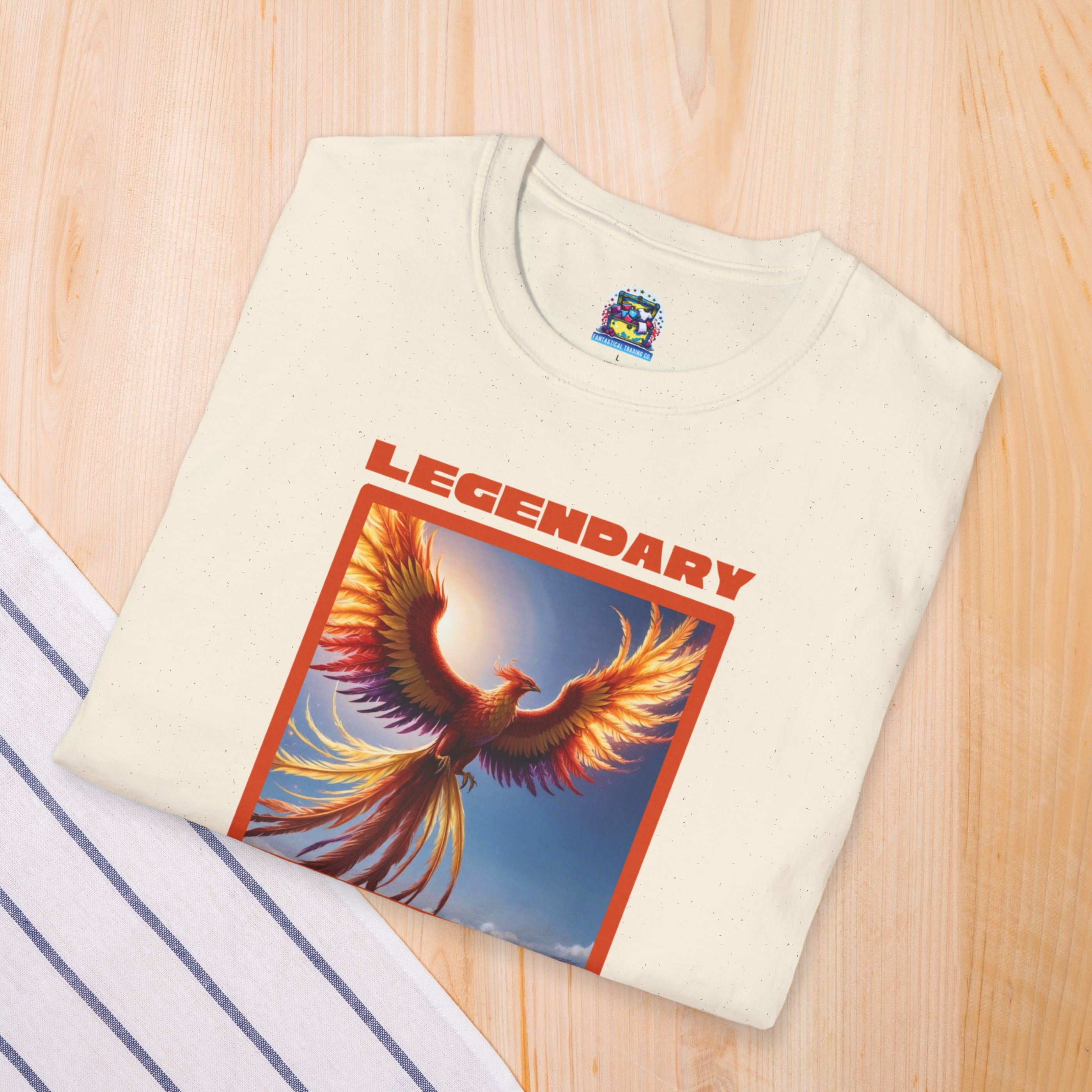 Phoenix Shirt: Legendary Bird Graphic Tee, Phoenix Rising, Mythical Creature Tshirt