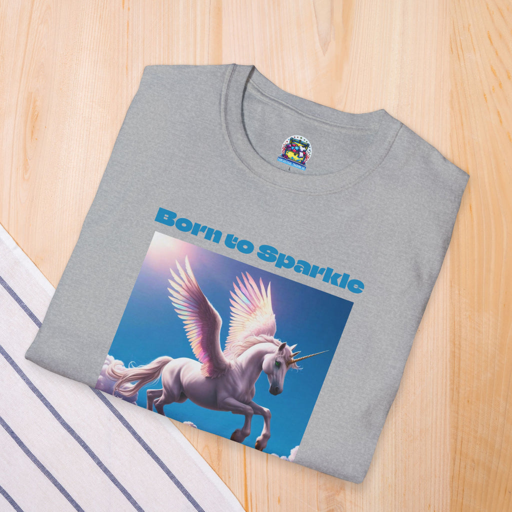 Unicorn Graphic Tee: Legendary Alicorn, Womens Cotton Shirt, Mythical Creature